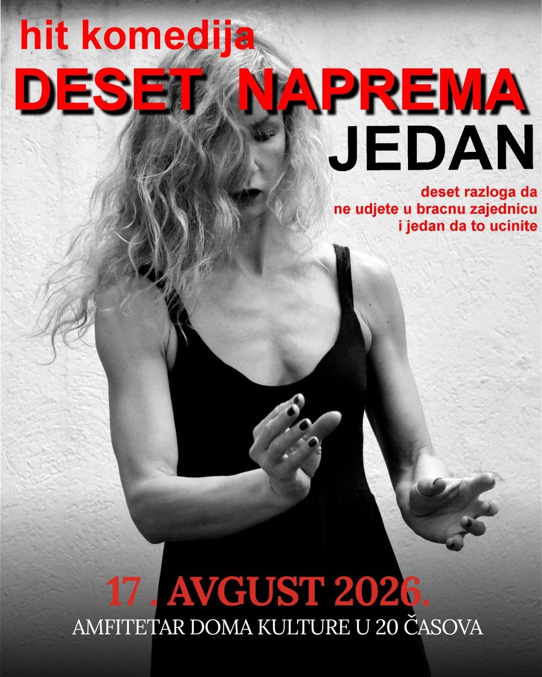 Pozorišna predstava „DESET NAPREMA JEDAN“