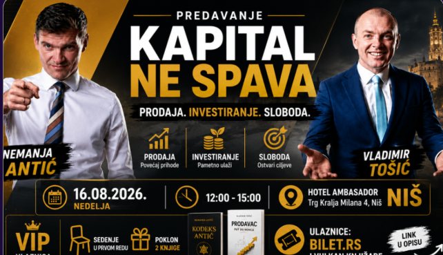 Kapital Ne Spava | Nemanja Bantic i Vladimir Tosic