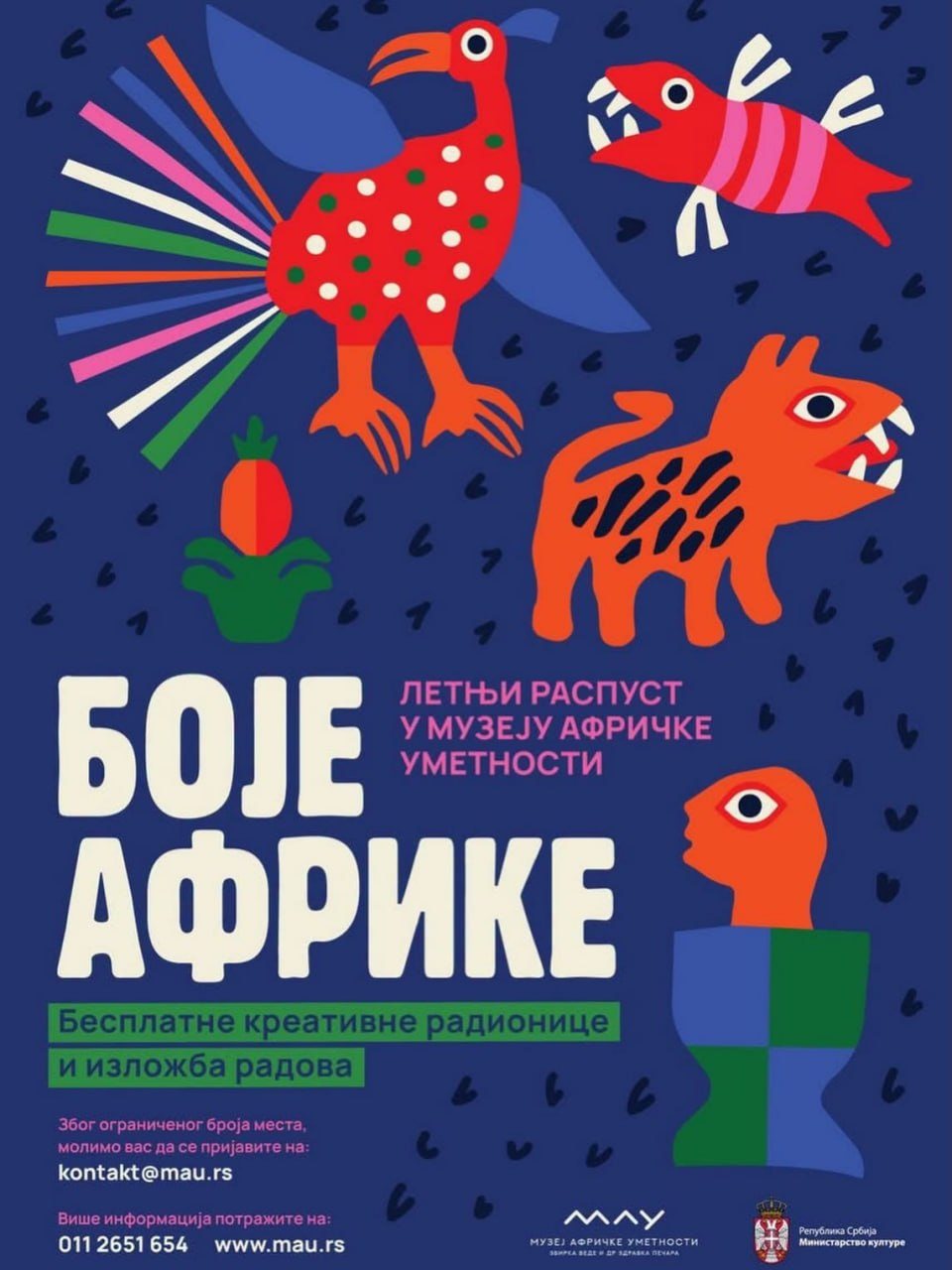 Boje Afrike — keramika