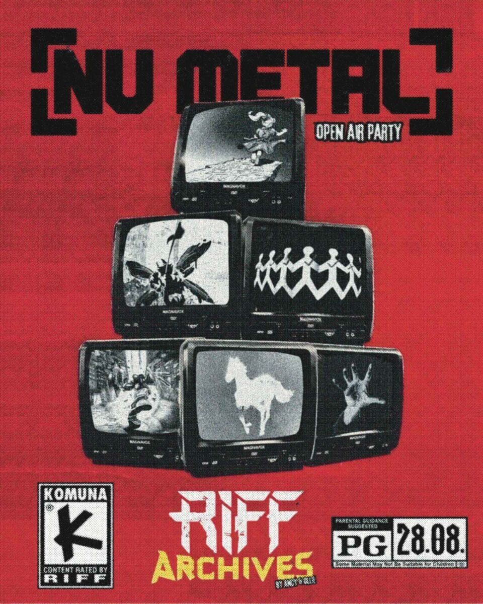 Nu Metal Open Air Party by Riff Archives / Komuna Concept