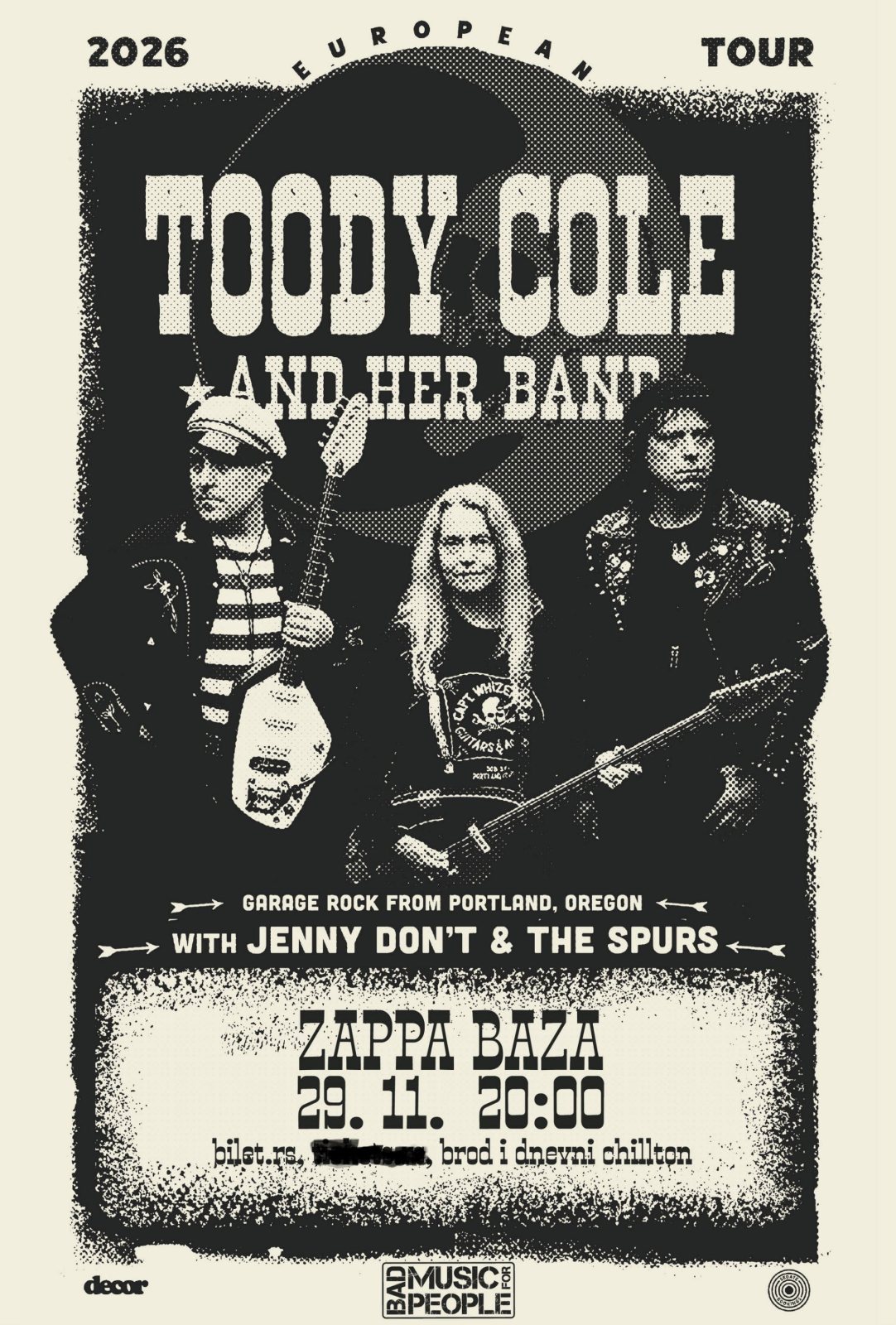 Toody Cole and her Band u Beogradu