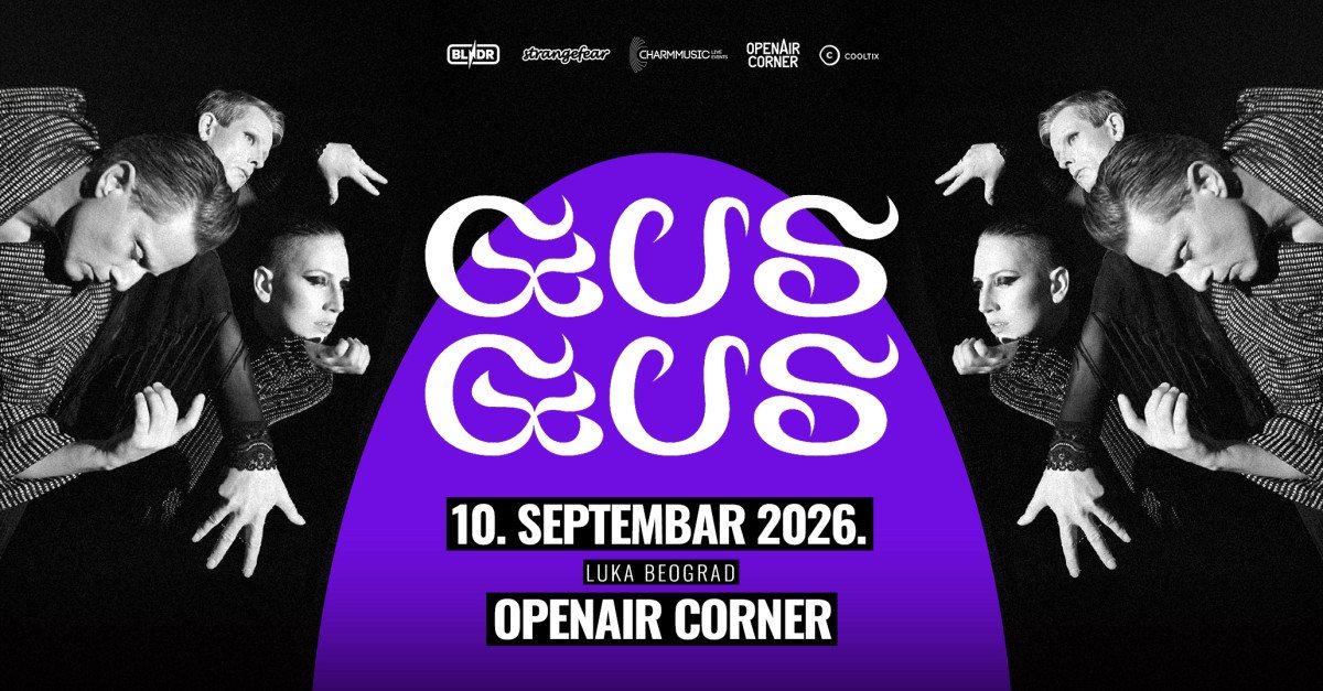 GusGus @ OpenAir Corner - Luka Beograd