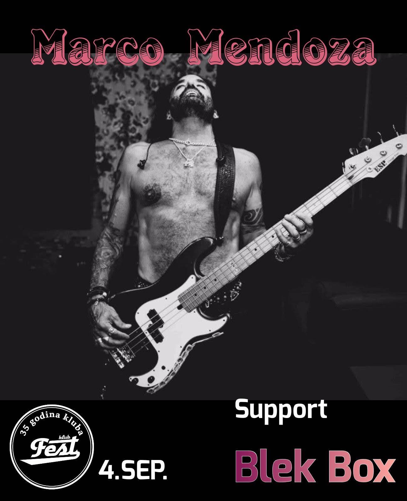 Marco Mendoza u klubu Fest